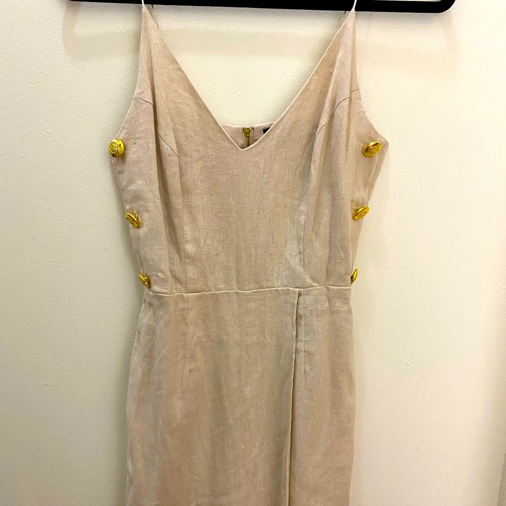 Xoxo linen skort romper NWOT